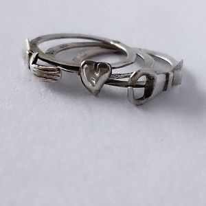 Vintage Fede Gemmel silver ring